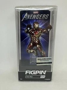 Marvel Avengers Iron Man Figpin #426 Square Enix Exclusive 2020 Enamel Pin - Picture 1 of 4