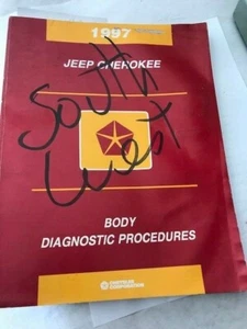 97 Jeep Cherokee service manual  Body Diagnostics factory original - Picture 1 of 6