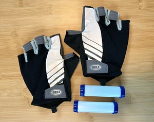 Bell "Shifter 700" Cycling Gloves size S/M + 2 narrow ice cubes for water bottle - Picture 1 of 6