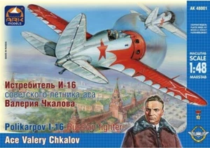 MW22 ARCA MODELO AK48001 POLIKARPOV I-16 TIPO 10 CAZA RUSO. A./VIADOR 1/48 - Imagen 1 de 1