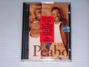 VERY RARE NEW & ORIGINAL MINIDISC BY PEABO BRYSON “Through the Fire” 12 Tracks - Picture 1 of 4