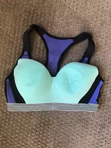 Reggiseno Victoria's Secret VSX Sports Incredible Mesh Racerback senza fili 32C nuovo senza etichette - Foto 1 di 9