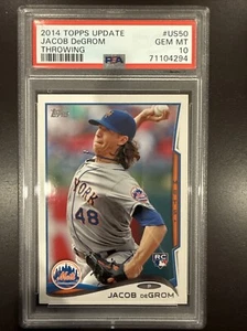 2014 Topps Update Series - Pitching #US-50 Jacob deGrom (RC) - Picture 1 of 1