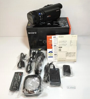 SONY FDR-AX100 Digital 4K Video Camera Handycam Camcorder Japanese ver. -Mint S+ - Image 1 of 4