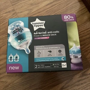Tommee Tippee Advanced Anti-Colic Baby Bottle 5 Ounce 2 Bottles - Picture 1 of 1