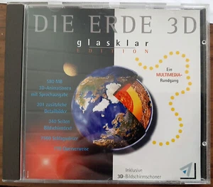 CD-ROM: Die Erde 3D glasklar Edition von 1997 - Bild 1 von 2