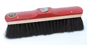 Zimmerbesen - Rosshaarbesen - Echtes Rossschweifhaar! Keine Mischung. Holz rot - Bild 1 von 2