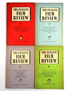 Lot of 4 "The Penguin Film Review" April 1948 - May 1949 Softcovers - Picture 1 of 2