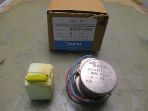 Hurst 3002-005 4 RPM Synchronous Motor [4*A-19] - Picture 1 of 5