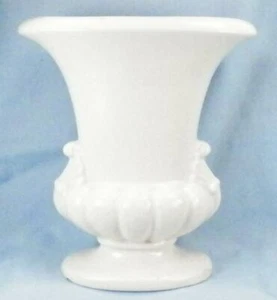 Royal Haeger Art Pottery Vase Off White Matte Urn Retro Mid Century As Is HELP - Picture 1 of 10