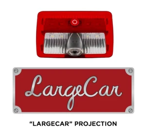 LARGE CAR Projector LED Door Light, Driver Side Fits Kenworth, Peterbilt - Bild 1 von 7