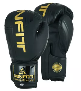 Guantoni da Boxe Kickboxing MMA Muay Thai Guanti da Punzonatura Guanti-Sparring Kenfit - Foto 1 di 9