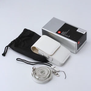 Leica genuine camera white Leather Case for C-LUX 3 Camera 18698 in genuine Box - Picture 1 of 18