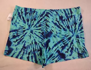 NWT Women's Jenni Intimates Tie-dye Pajama Shorts Size XXL - Picture 1 of 9