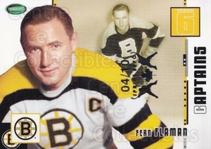 2003-04 Parkhurst Original Six Boston Bruins Spring Expo #74 Fern Flaman