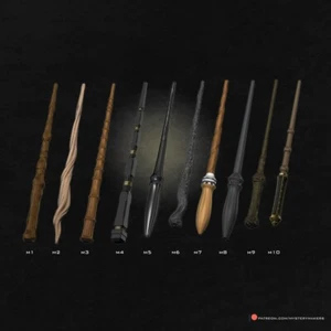 Custom 3D Printed Magic Wands #1 Replica Prop 1:1 (Painted) - Picture 1 of 2