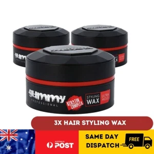 3x Fonex Gummy Ultra Hold Water Based Styling Wax 150ml - FREE POSTAGE - Picture 1 of 3