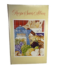 Album de recettes vintage 1980 cartes de recettes et recettes manuscrites Grannycore