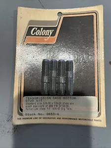 Ds-189937 Bottom Transmission Case Stud Kit 1936-83 Harley Big Twin - Picture 1 of 2