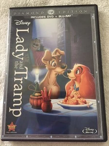 Lady and the Tramp (Blu-ray/DVD, 2012, 2-Disc Set, Diamond Edition) - Imagen 1 de 5
