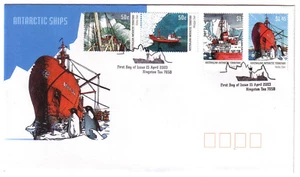 2003 FDC AAT. Antarctic Ships. "Ship" Pict.PMK "KINGSTON" - Picture 1 of 1