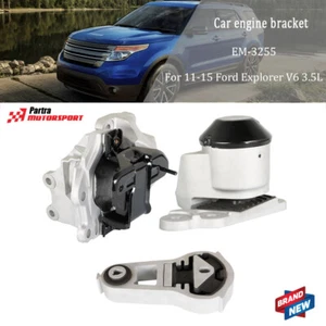Juego de montaje de motor y transmisión de 3 piezas para Ford Explorer 3,5 L 2011 2012-2015 - Imagen 1 de 9