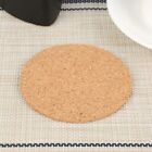 9cm Plain Cork Coasters Pack of 50 Heat Resistant Mats for Cups Drinks