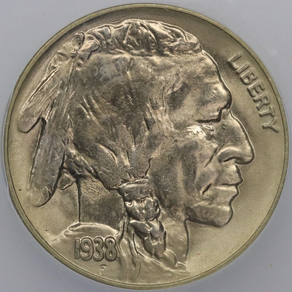 1938-D 5c Buffalo Nickel RPM#3 - ICG MS 66 - Image 1 of 4
