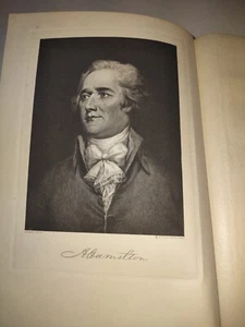 Vintage 1921 The Greatest American Alexander Hamilton Vandenberg Illustrated - Foto 1 di 11