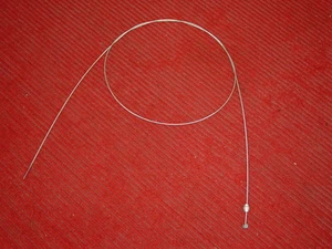Innenzug Bowdenzug 140 cm 1,5 mm dick; 7/6 mm Tonnen-Nippel m. Gegenhalter NEU - Bild 1 von 2