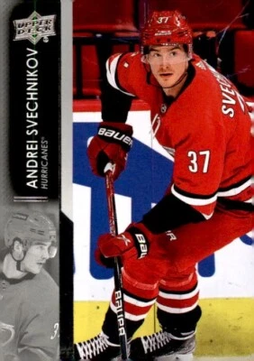 2021-2022 Upper Deck Hockey #286 Andrei Svechnikov Carolina Hurricanes Series 2 - Image 1 of 2