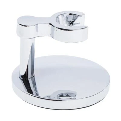 Base di supporto per rasoio da barba per rasoio di sicurezza da uomo, argento - Immagine 1 di 4