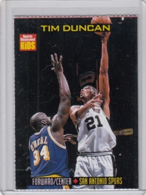 1998 Sports Illustrated for Kids TIM DUNCAN RC #670 San Antonio Spurs - Image 1 of 2