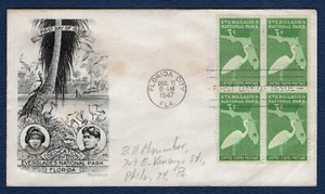 952-12 Florida Everglades, Smartcraft Cachet, B4, sehr guter Zustand, adressiert, SF. - Bild 1 von 3