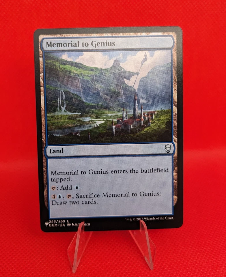 MTG Memorial to Genius The List - Dominaria 243/269 Regular Uncommon - Image 1 of 1