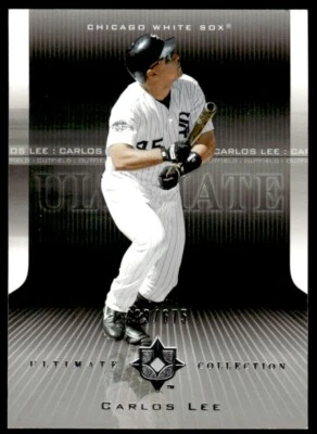2004 Upper Deck Ultimate Collection Carlos Lee /675 Chicago White Sox #60 - Image 1 of 2