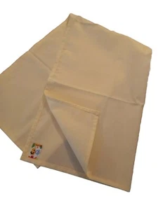 Baby bedding 2 Handmade Cream PolyCotton Flat sheets-Moses/Crib 56/58 x 86/88cm - Picture 1 of 3