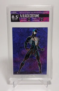 1992 Marvel Spider-Man The Era Todd McFarlane Costume Nero #75 HGA 8,5 - Foto 1 di 2