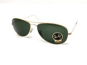 Ray-Ban 3362 001 COCKPIT 59◻14 | Occhiali da sole oro | Lenti G-15 - Picture 1 of 6