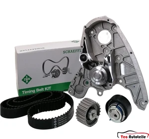 Juego de correas dentadas INA + bomba de agua Iveco Daily Fiat 120 Ducato 2.3 JTD Multijet - Imagen 1 de 2