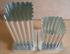 SQUARE Metal Candle Mold 1/2 inch Fluted Scalloped Edges (You Choose Height)