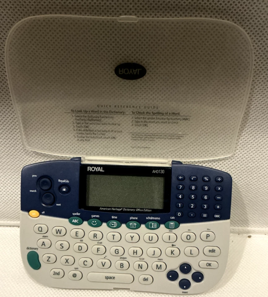 Royal AHD130, edición de oficina de diccionario Foto 1 de 4