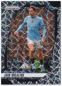 Panini Prizm Premier League 2024-25 Jack Grealish Lazer Prizm - Picture 1 of 2