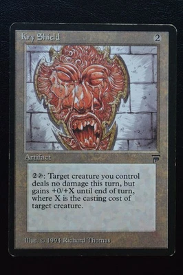 Magic The Gathering MTG KRY SHIELD Legends MP Moderately Played - Image 1 of 2