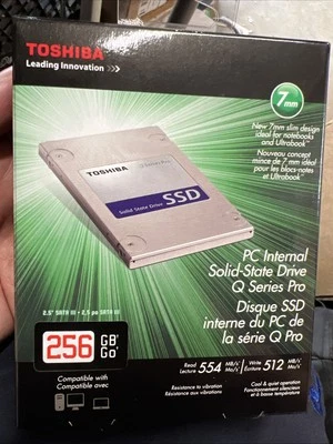 Toshiba 256GB SSD, Internal Solid State Drive, Q Series Pro, HDTS325XZSTA, NEW - Image 1 of 4