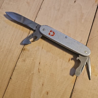 Wenger Swiss Army knife Camp 1988 Vintage Old  soldier - Image 1 of 4