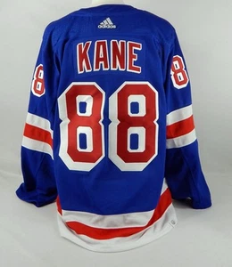 Mens New York Rangers Patrick Kane #88 Authentic Adidas Pro Blue Jersey XL 54 8S - Picture 1 of 8
