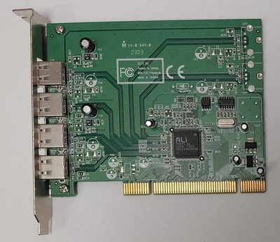 USB 2.0 PCI Host Card Controller (ALi M5273, retro, 2006) - Bild 1 von 4