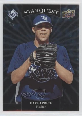 2009 Upper Deck Starquest Turquoise Common David Price #SQ-37 Rookie RC - Image 1 of 2