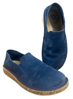 Mocasín sin cordones Birkenstock Callan azul gamuza 41 L10 M8 Foto 1 de 4